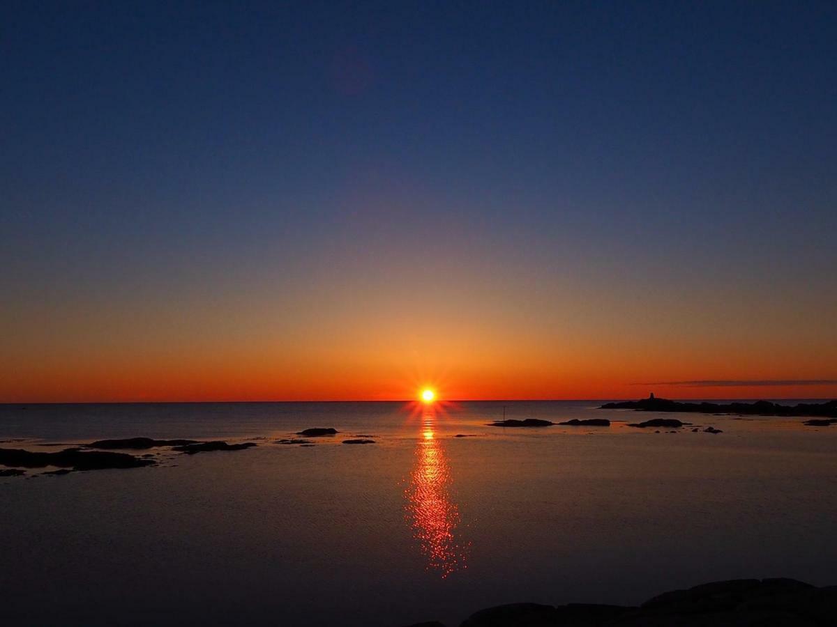 Midnight Sun View Lofoten Leknes Extérieur photo