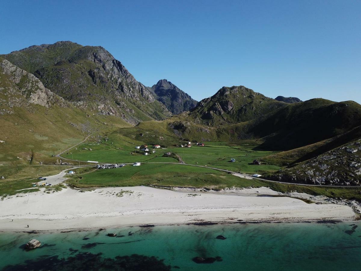 Midnight Sun View Lofoten Leknes Extérieur photo