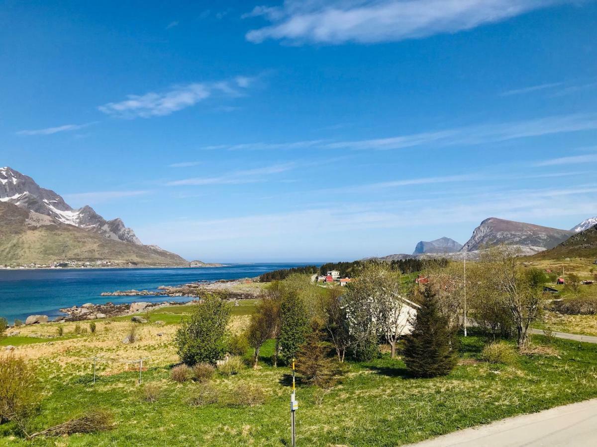 Midnight Sun View Lofoten Leknes Extérieur photo